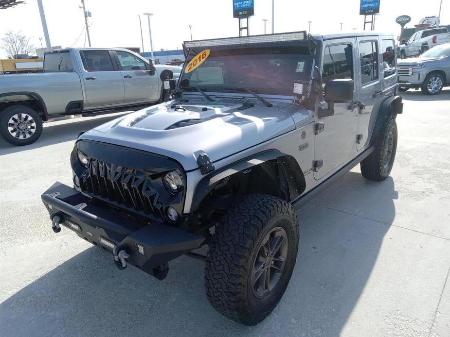 used 2016 Jeep Wrangler Unlimited car, priced at $23,000