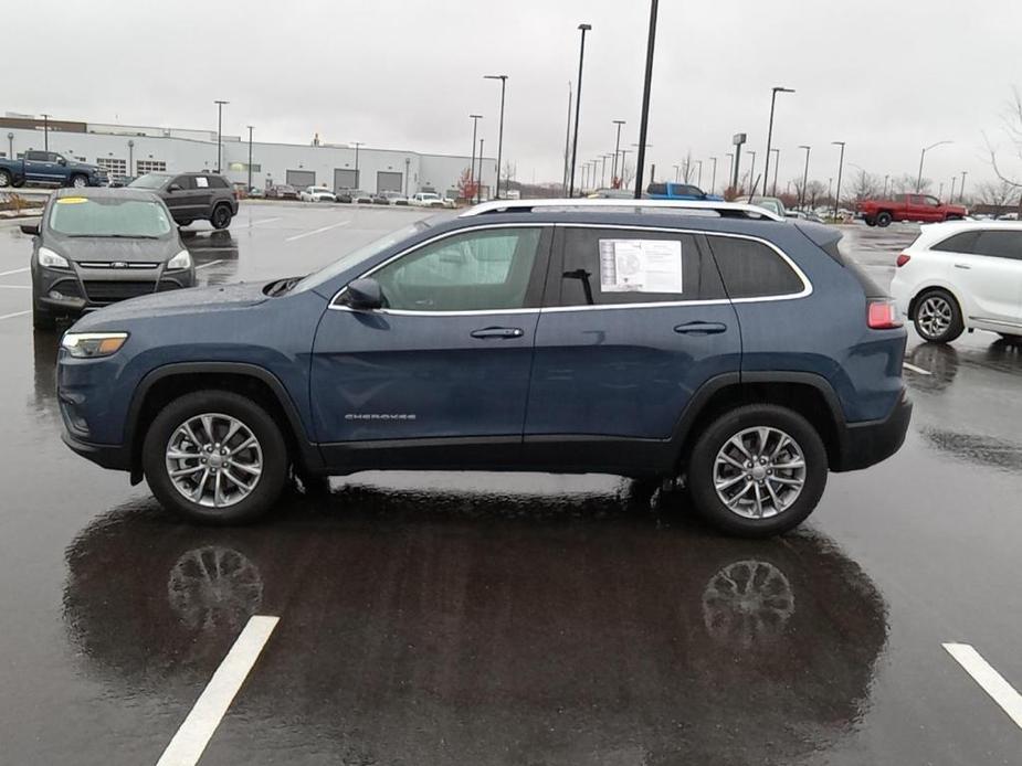 used 2021 Jeep Cherokee car, priced at $19,900