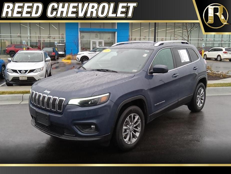 used 2021 Jeep Cherokee car, priced at $18,889