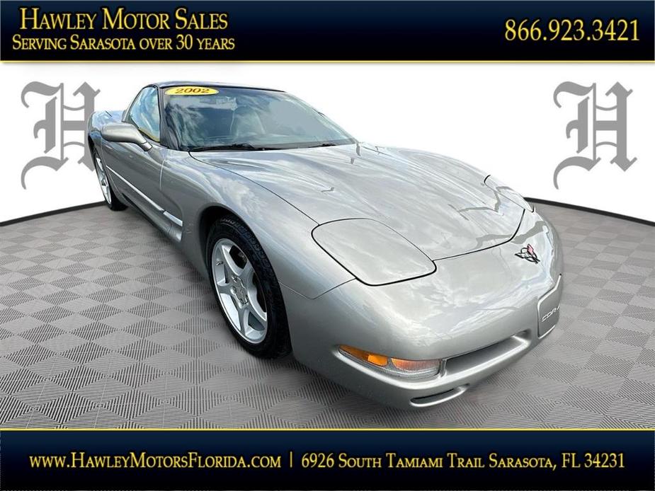used 2002 Chevrolet Corvette car, priced at $20,988