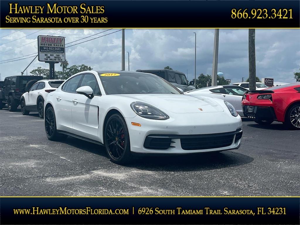 used 2017 Porsche Panamera car, priced at $46,988