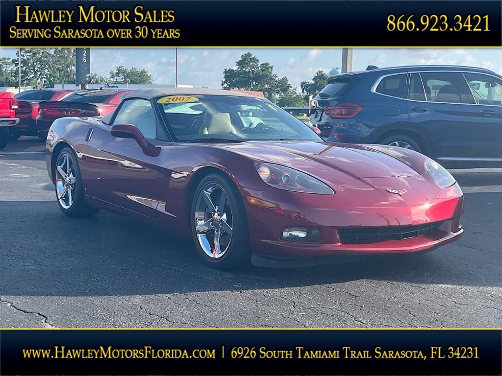 used 2007 Chevrolet Corvette car, priced at $29,988
