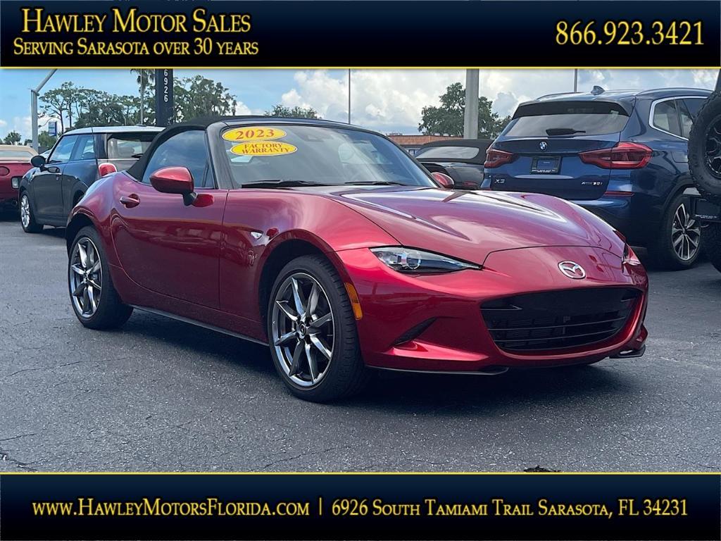 used 2023 Mazda MX-5 Miata car, priced at $29,988