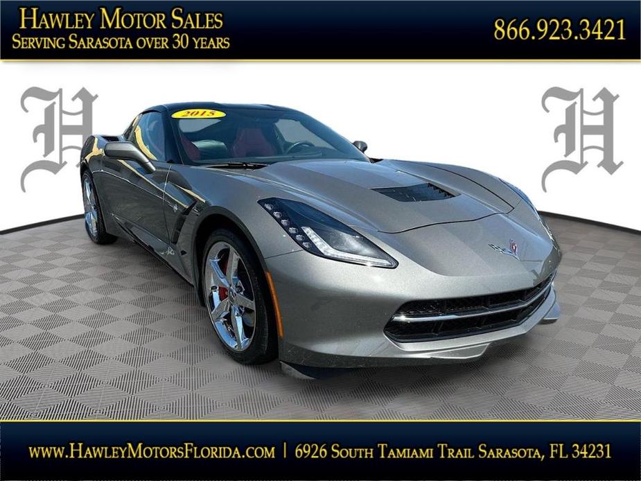 used 2015 Chevrolet Corvette car, priced at $45,988
