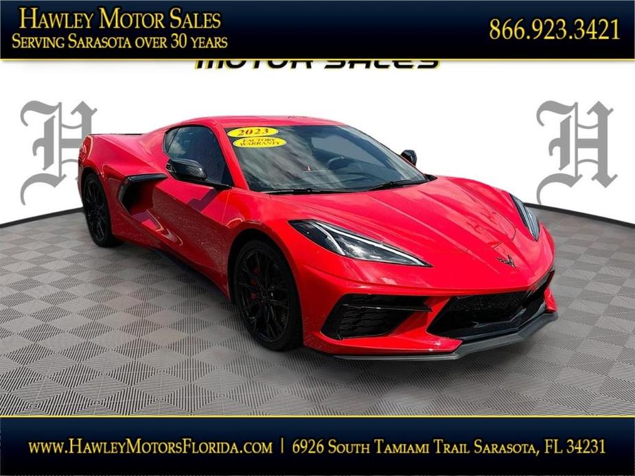 used 2023 Chevrolet Corvette car, priced at $74,988