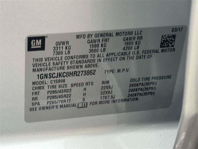 used 2017 Chevrolet Suburban car, priced at $17,990