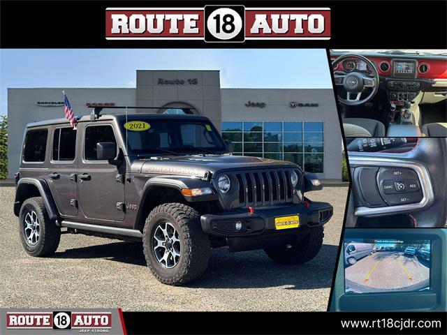 used 2021 Jeep Wrangler Unlimited car, priced at $39,990