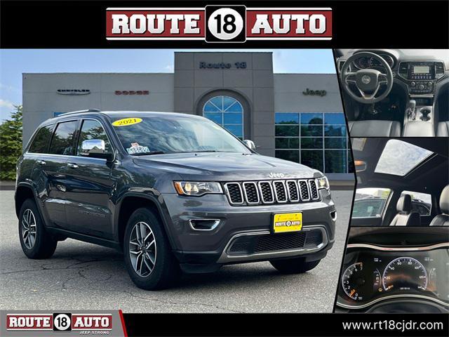 used 2021 Jeep Grand Cherokee car, priced at $23,794