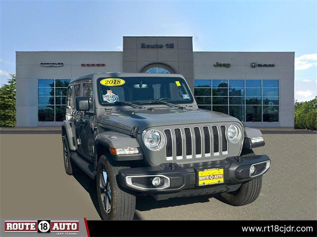 used 2018 Jeep Wrangler Unlimited car, priced at $27,995