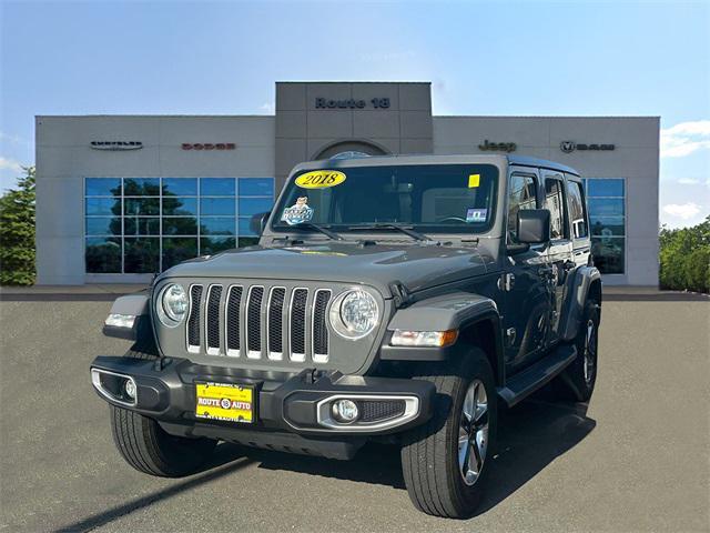 used 2018 Jeep Wrangler Unlimited car, priced at $27,995