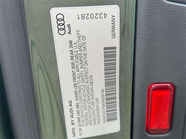 used 2025 Audi A5 Sportback car, priced at $37,990