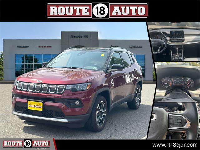 used 2022 Jeep Compass car, priced at $20,999