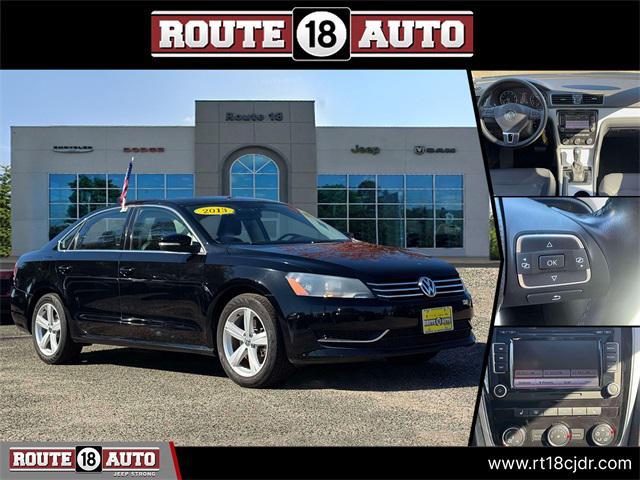 used 2013 Volkswagen Passat car, priced at $10,995