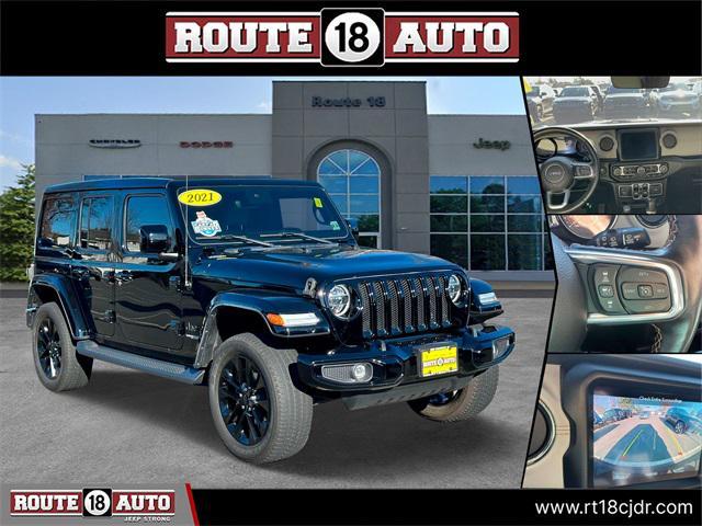 used 2021 Jeep Wrangler Unlimited car, priced at $41,000