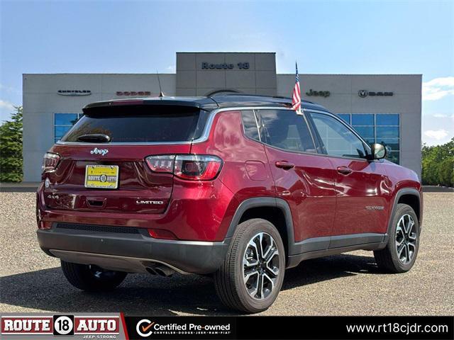 used 2022 Jeep Compass car, priced at $20,995