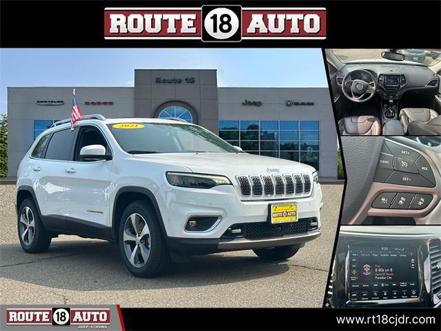 used 2021 Jeep Cherokee car, priced at $24,990