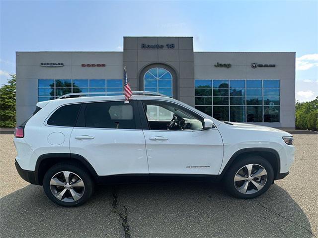 used 2021 Jeep Cherokee car, priced at $24,990