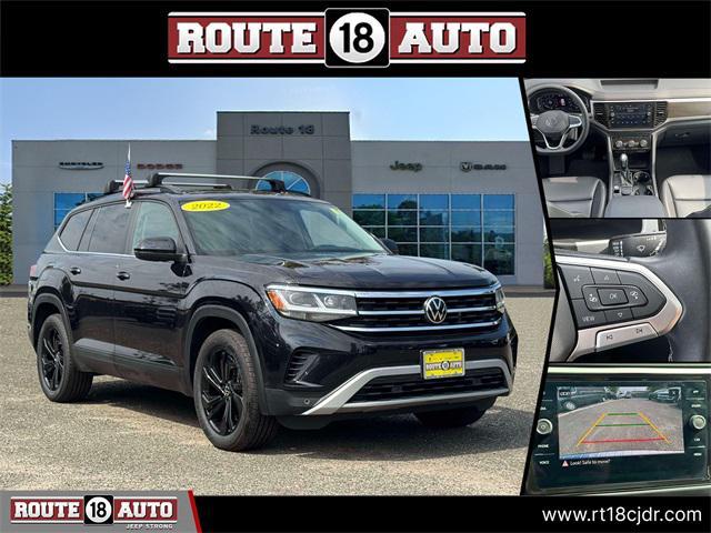 used 2022 Volkswagen Atlas car, priced at $23,990
