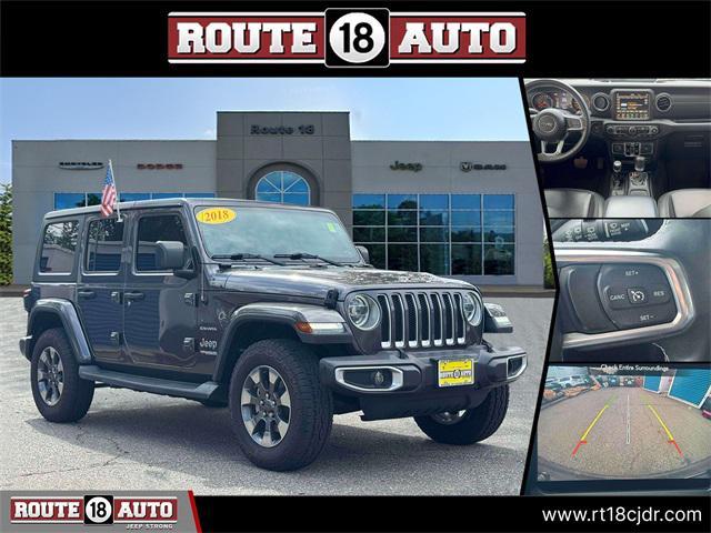 used 2018 Jeep Wrangler Unlimited car, priced at $25,995