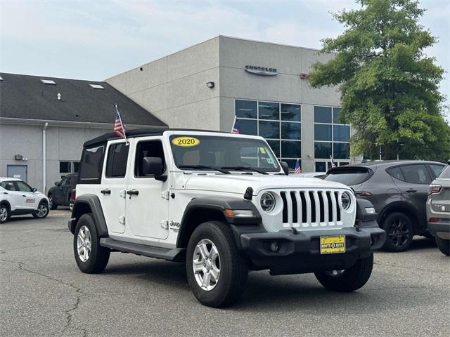 used 2020 Jeep Wrangler Unlimited car, priced at $26,990
