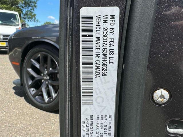 used 2021 Dodge Challenger car, priced at $23,000