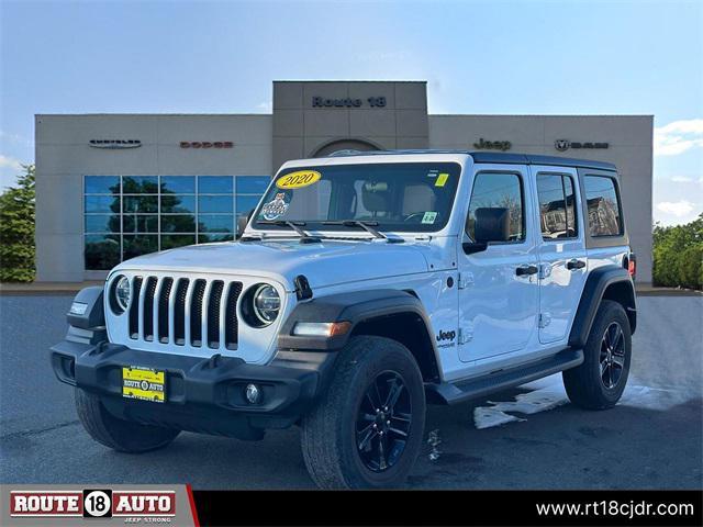 used 2020 Jeep Wrangler Unlimited car, priced at $27,995