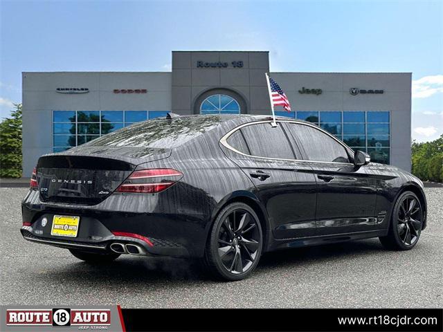used 2023 Genesis G70 car, priced at $27,995