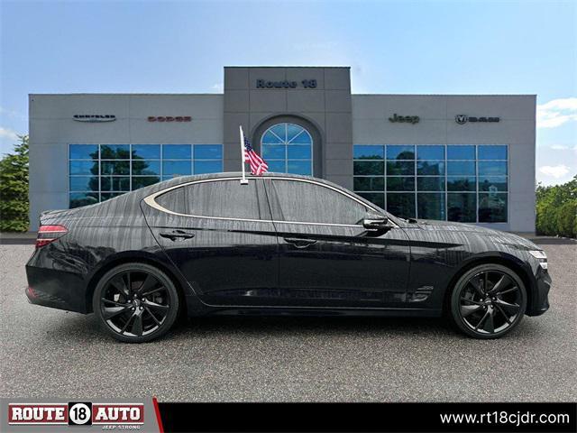 used 2023 Genesis G70 car, priced at $27,995