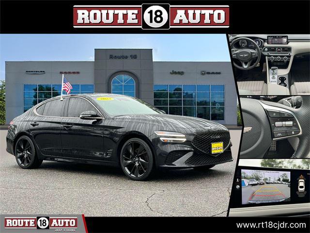 used 2023 Genesis G70 car, priced at $27,995