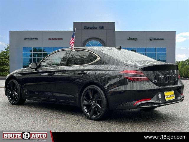 used 2023 Genesis G70 car, priced at $27,995