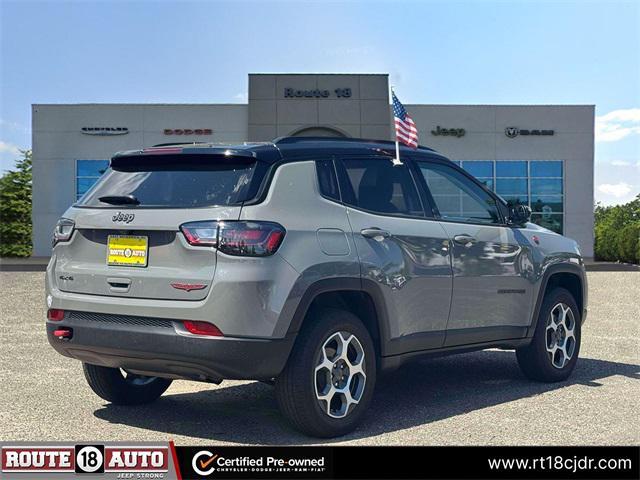 used 2022 Jeep Compass car, priced at $22,995