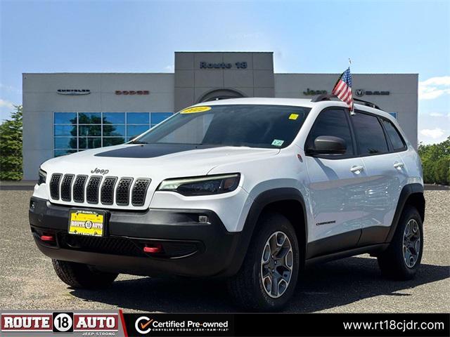 used 2021 Jeep Cherokee car, priced at $23,995