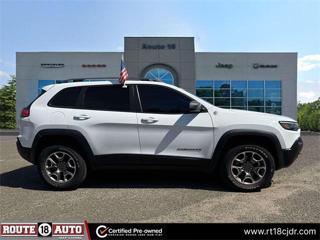 used 2021 Jeep Cherokee car, priced at $23,995