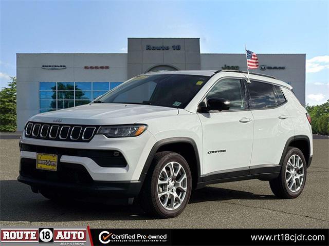 used 2022 Jeep Compass car, priced at $22,555