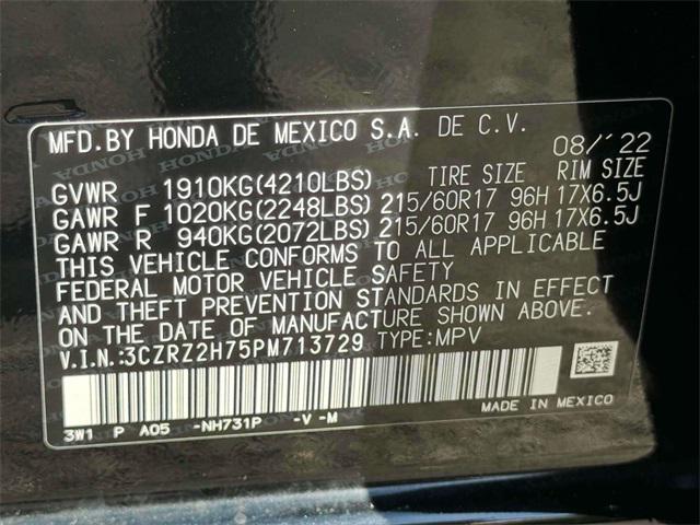 used 2023 Honda HR-V car, priced at $26,799