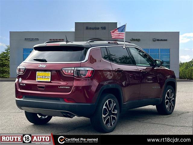 used 2022 Jeep Compass car, priced at $26,990