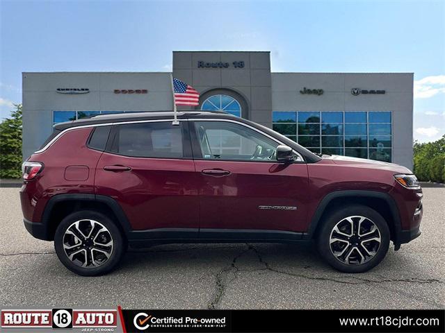 used 2022 Jeep Compass car, priced at $26,990