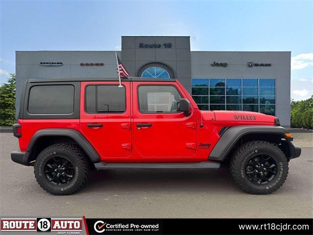 used 2020 Jeep Wrangler Unlimited car, priced at $24,995