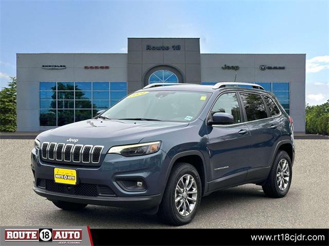 used 2021 Jeep Cherokee car, priced at $22,000