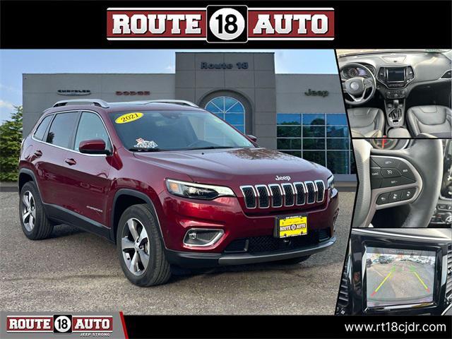 used 2021 Jeep Cherokee car, priced at $23,990