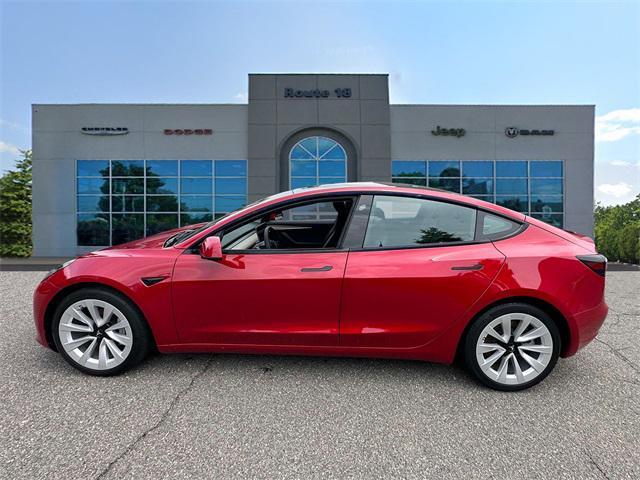 used 2023 Tesla Model 3 car, priced at $21,898