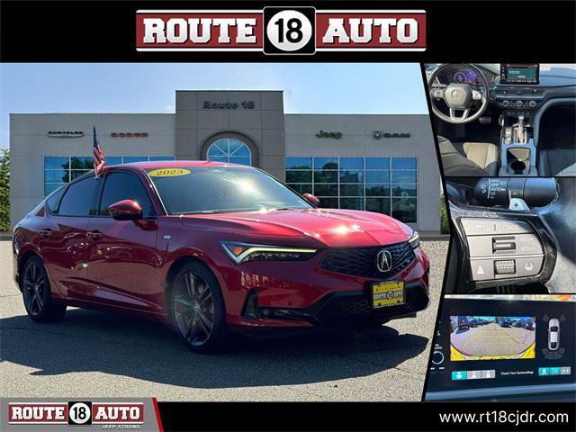 used 2023 Acura Integra car, priced at $26,990