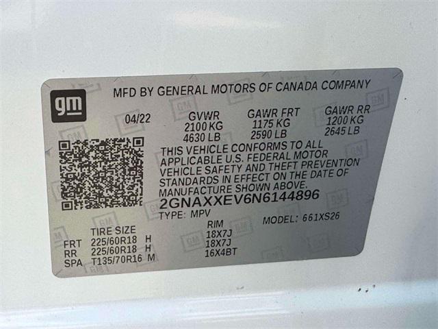 used 2022 Chevrolet Equinox car, priced at $22,995