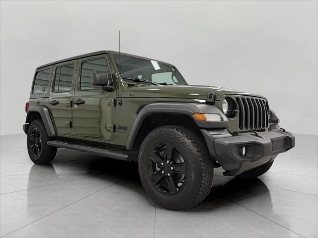 used 2021 Jeep Wrangler Unlimited car, priced at $34,978