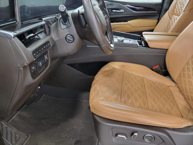 used 2021 Cadillac Escalade car, priced at $65,364