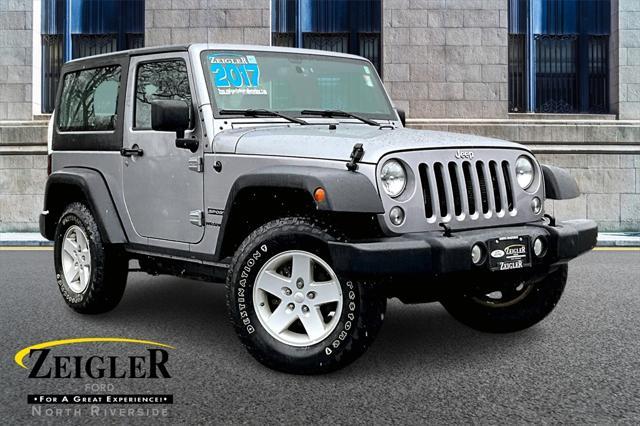 used 2017 Jeep Wrangler car, priced at $20,672