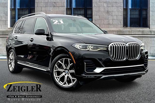 used 2021 BMW X7 car, priced at $48,255