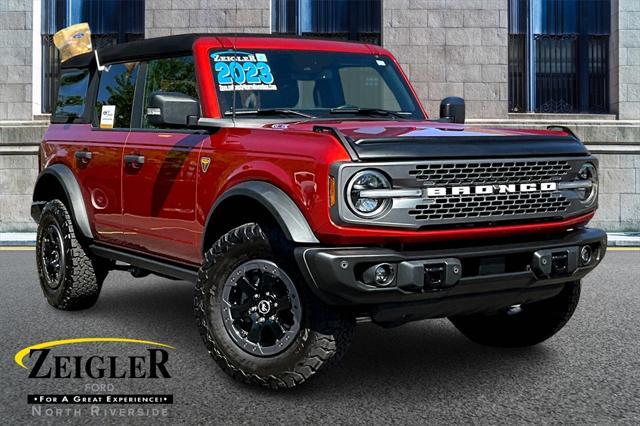 used 2023 Ford Bronco car, priced at $64,215
