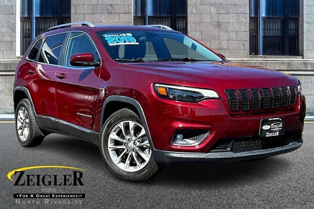 used 2019 Jeep Cherokee car, priced at $18,830