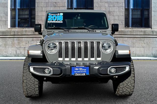 used 2018 Jeep Wrangler Unlimited car, priced at $28,498